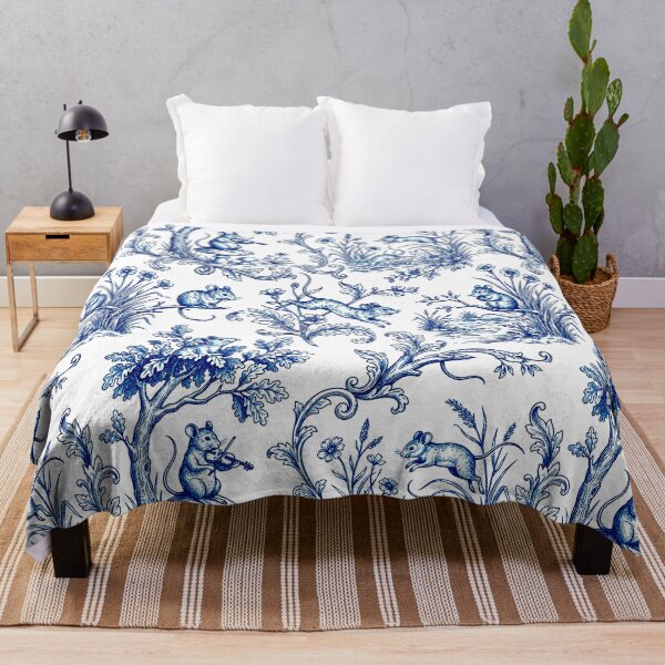 Item preview, Mice Toile de Jouy designed and sold by iconikit.