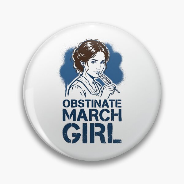 Item preview, Obstinate March Girl Little Women Pride and Prejudice designed and sold by Fenay Designs.
