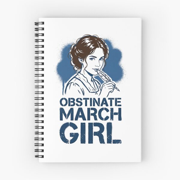 Item preview, Obstinate March Girl Little Women Pride and Prejudice designed and sold by Fenay Designs.