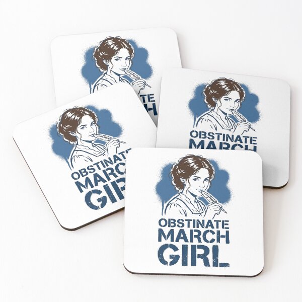 Item preview, Obstinate March Girl Little Women Pride and Prejudice designed and sold by Fenay Designs.