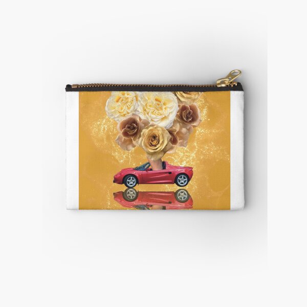 Item preview, Roses & red car designed and sold by recyclosophie.