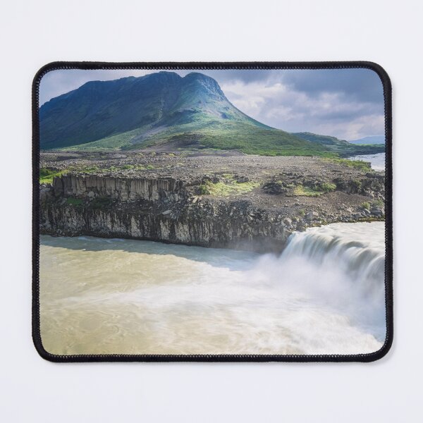 Item preview, Thjofafoss Waterfall Iceland Artistic Wide Angle designed and sold by PhotoArt by Joan Carroll.