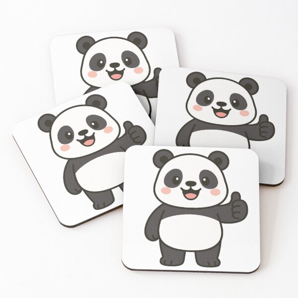 Item preview, Happy Panda Giving Big Thumbs Up – Cute Positive Animal Illustration designed and sold by Confuzz1ed.