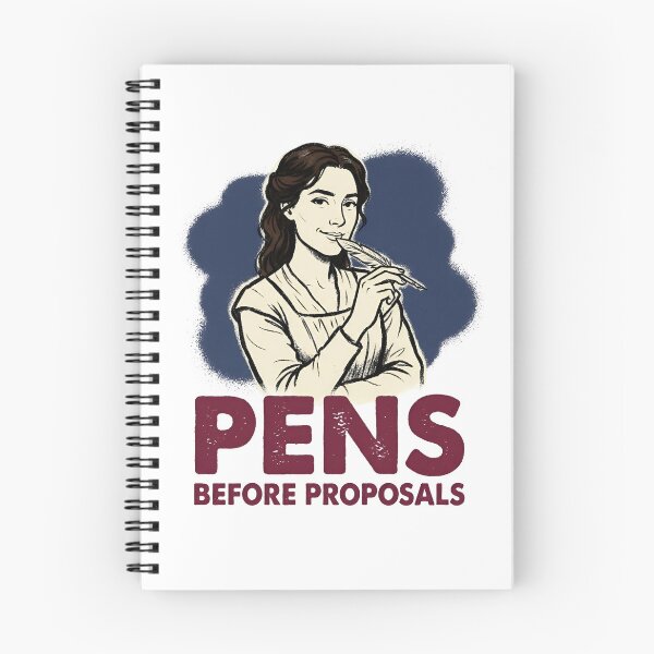 Item preview, Pens Before Proposals Jo March Little Women Funny designed and sold by Fenay Designs.
