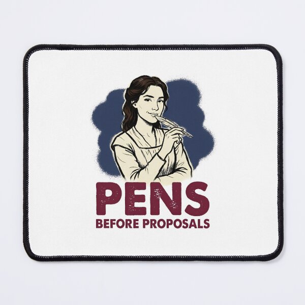 Item preview, Pens Before Proposals Jo March Little Women Funny designed and sold by Fenay Designs.