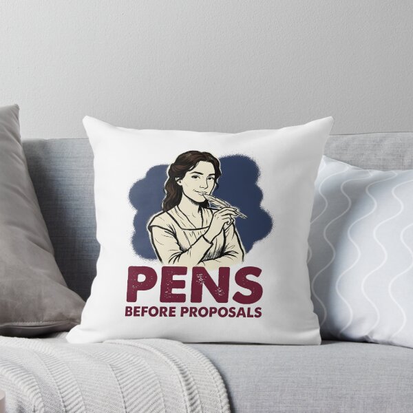 Item preview, Pens Before Proposals Jo March Little Women Funny designed and sold by Fenay Designs.