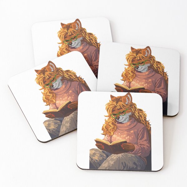 Item preview, Book Fox designed and sold by KlakkDrawsStuff.