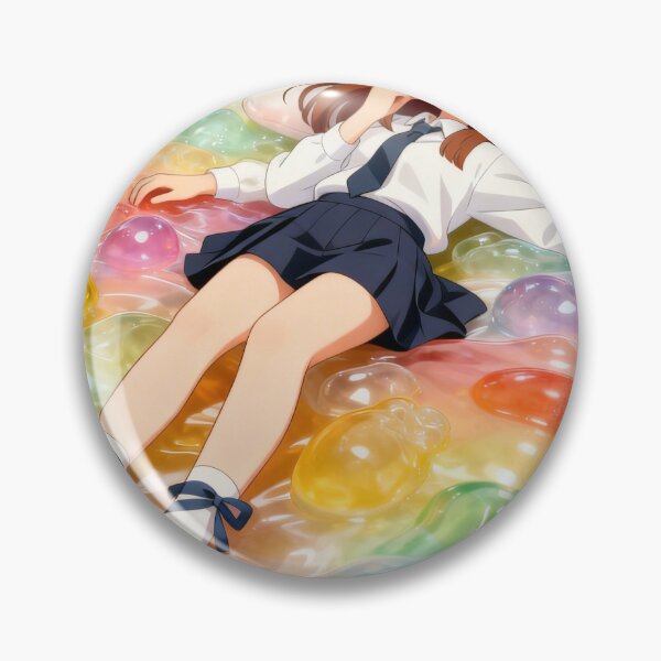 Item preview, kawaii girl eating jelly bean designed and sold by raineestuff.
