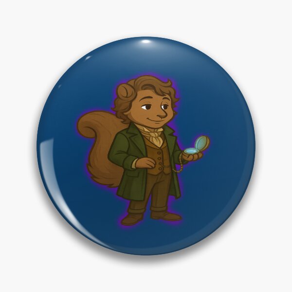 Item preview, Dr Squirrel - The Eighth Regeneration designed and sold by SecretSquirrellDesigns.