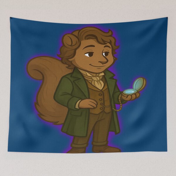 Item preview, Dr Squirrel - The Eighth Regeneration designed and sold by SecretSquirrellDesigns.