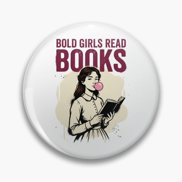 Item preview, Little Women Bold Girls Read Books Jo March Bubblegum designed and sold by Fenay Designs.