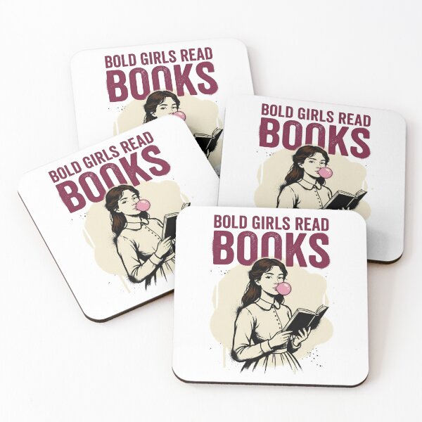 Item preview, Little Women Bold Girls Read Books Jo March Bubblegum designed and sold by Fenay Designs.