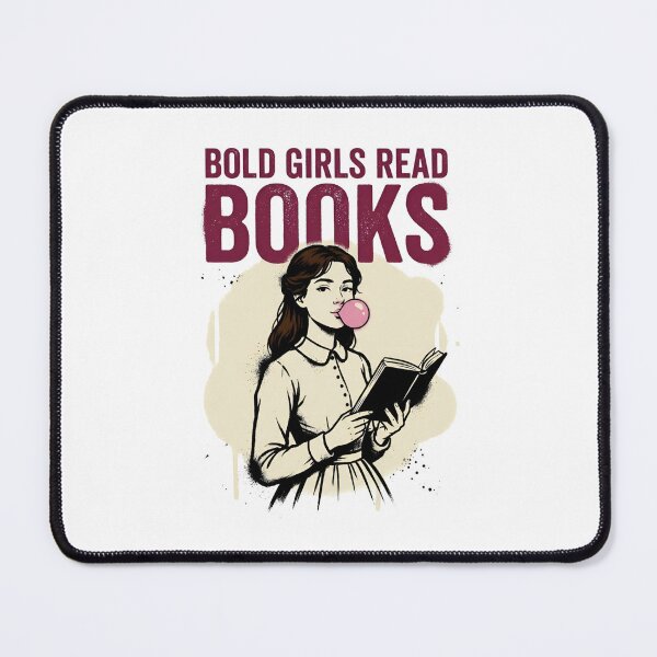 Item preview, Little Women Bold Girls Read Books Jo March Bubblegum designed and sold by Fenay Designs.
