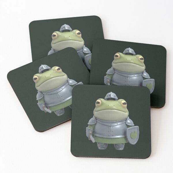 Item preview, cute frog knight mascot | kawaii medieval frog warrior designed and sold by Saixor.