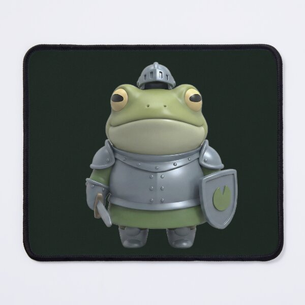Item preview, cute frog knight mascot | kawaii medieval frog warrior designed and sold by Saixor.