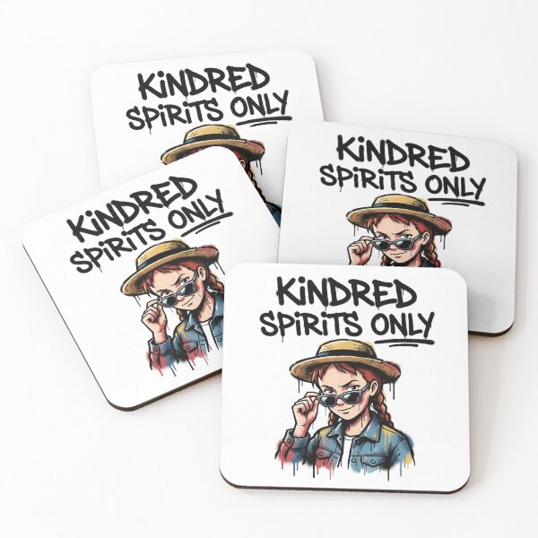 Item preview, Anne of Green Gables Kindred Spirits Only Graffiti designed and sold by Fenay Designs.