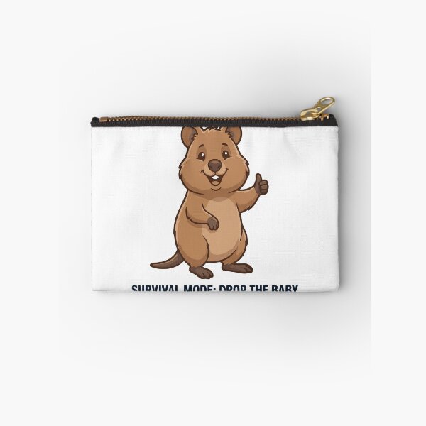 Item preview, Survival Mode Activated Funny Quokka Mother designed and sold by Petzzz.
