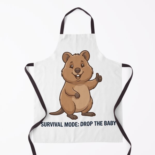 Item preview, Survival Mode Activated Funny Quokka Mother designed and sold by Petzzz.