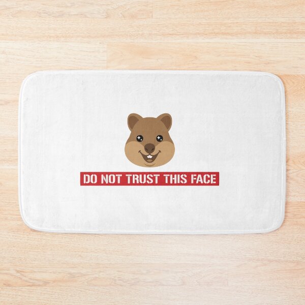 Item preview, Do Not Trust This Face Cute Evil Quokka designed and sold by Petzzz.