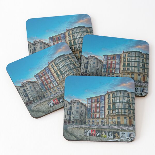 Item preview, View across River Nervion to the San Francisco neighborhood in Bilbao, Spain designed and sold by Trevor and Photos.