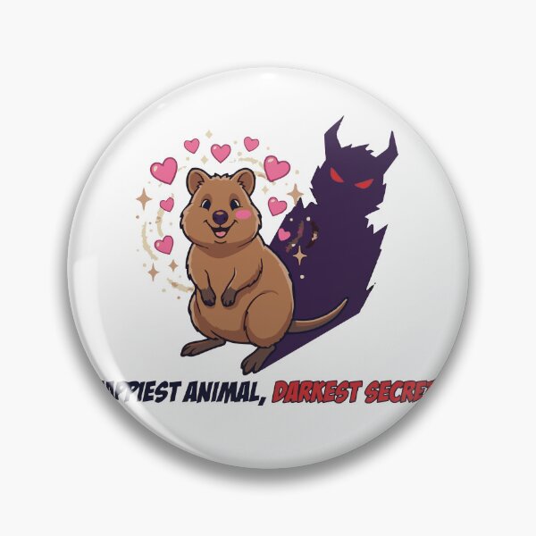 Item preview, Happiest Animal Darkest Secrets Quokka Design designed and sold by Petzzz.