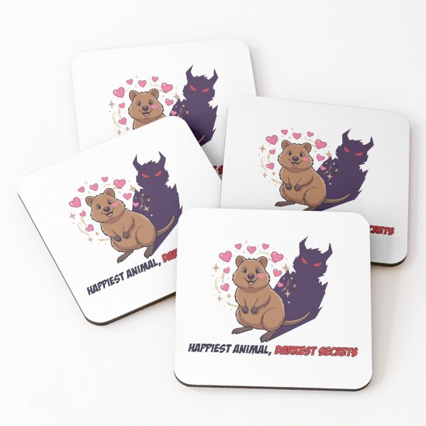 Item preview, Happiest Animal Darkest Secrets Quokka Design designed and sold by Petzzz.