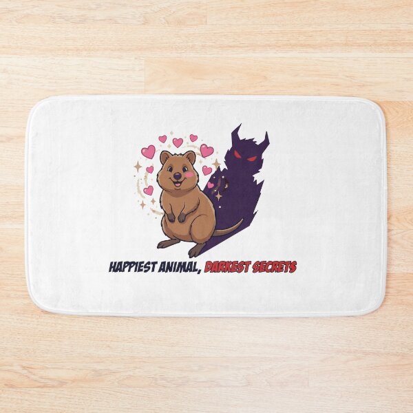 Item preview, Happiest Animal Darkest Secrets Quokka Design designed and sold by Petzzz.