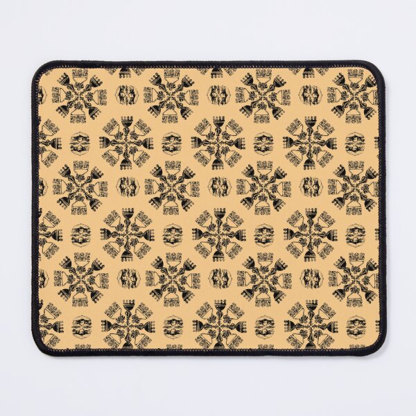Item preview, Antique Furniture Decorations Radial Black on Gold designed and sold by Digitalmyth's Designs.