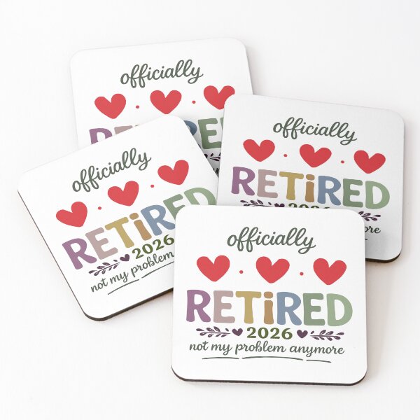 Item preview, officially retired 2026 not my problem anymore,2026 Retirement designed and sold by CloudyPress.