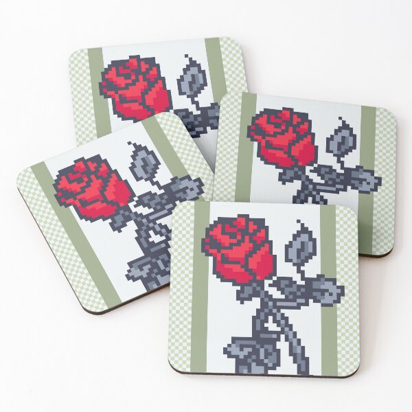 Item preview, pixel rose <3 designed and sold by cottonlacey.