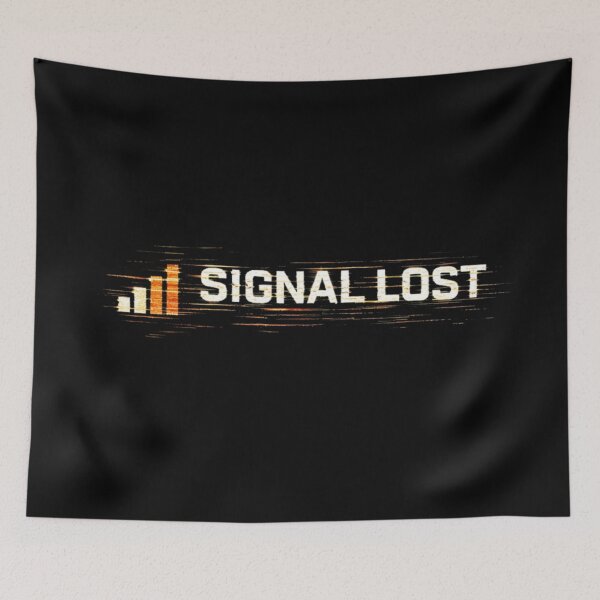 Item preview, Signal Lost – Glitch Tech Streetwear Graphic Design designed and sold by Ataqhin.