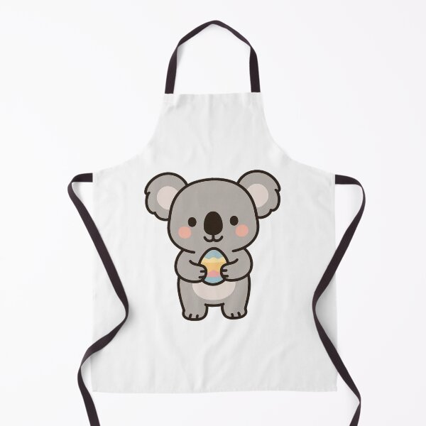 Item preview, Sweet Koala Holding Pastel Easter Egg – Adorable Spring Holiday Illustration designed and sold by Confuzz1ed.