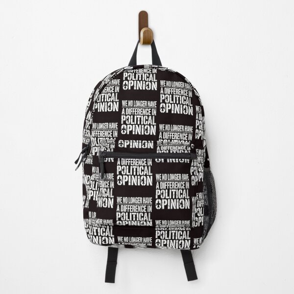Item preview, We No Longer Have a Difference in Political Opinion in Political Opinion – Classic Vintage Politics Quote designed and sold by Redgiant87x.