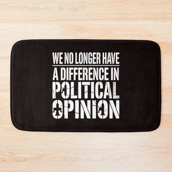 Item preview, We No Longer Have a Difference in Political Opinion in Political Opinion – Classic Vintage Politics Quote designed and sold by Redgiant87x.