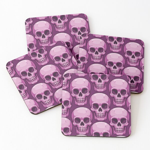 Item preview, Pink Skull Pattern – Eye-catching Pattern designed and sold by drizzd.