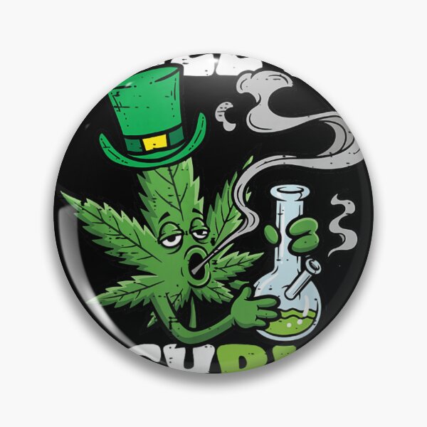 Item preview, A Wee Bit Highrish Funny St Patricks Day Marijuana Weed Bong Humor designed and sold by Altenpendinton.