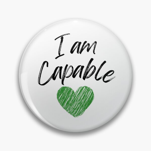 Item preview, I am Capable designed and sold by DixieGirlStudio.