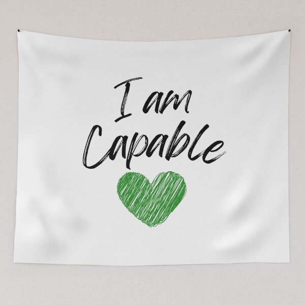 Item preview, I am Capable designed and sold by DixieGirlStudio.