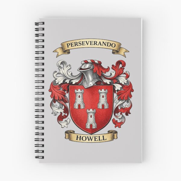 Item preview, The Howell Family Coat of Arms designed and sold by BagTown Clans.