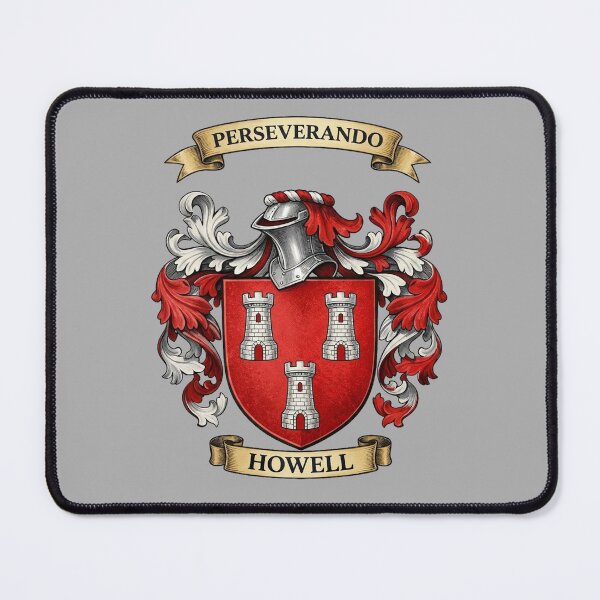 Item preview, The Howell Family Coat of Arms designed and sold by BagTown Clans.