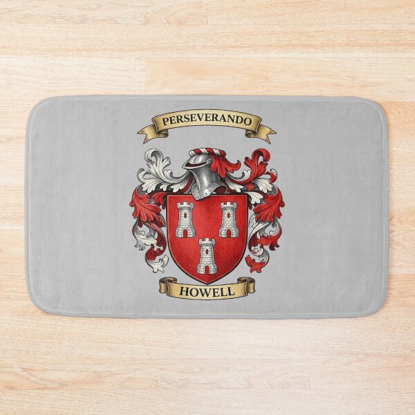 Item preview, The Howell Family Coat of Arms designed and sold by BagTown Clans.