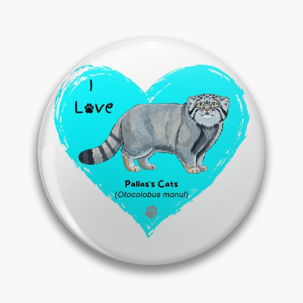 Item preview, I Love Pallas's Cats (Manul) for Cat Lover designed and sold by MYCatStuff.