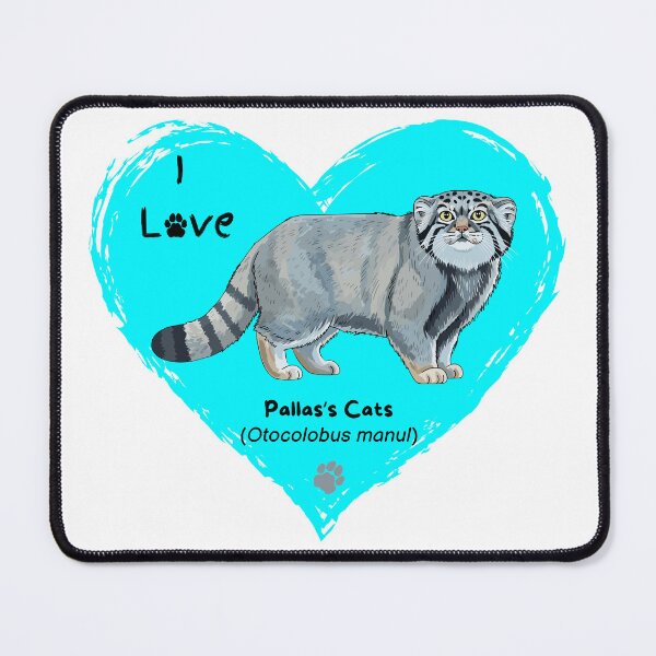 Item preview, I Love Pallas's Cats (Manul) for Cat Lover designed and sold by MYCatStuff.