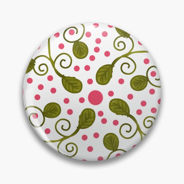 Item preview, Whimsical Pink Floral & Polka Dot Pattern designed and sold by HopeAndHustle.