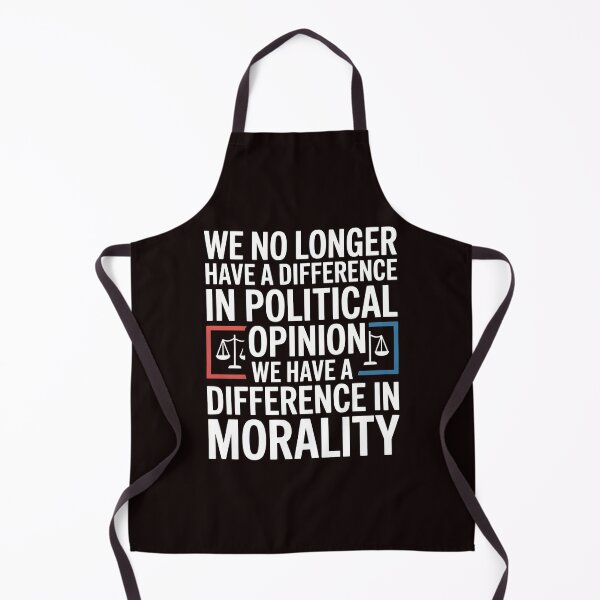 Item preview, We No Longer Have a Difference in Political Opinion in Political Opinion – Bold Vintage Quote on Morality designed and sold by Redgiant87x.