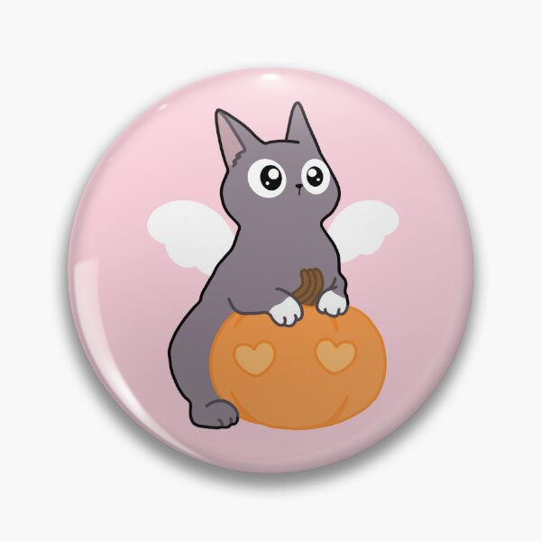 Item preview, Lindo ángel gato con calabaza designed and sold by CherryLyna.