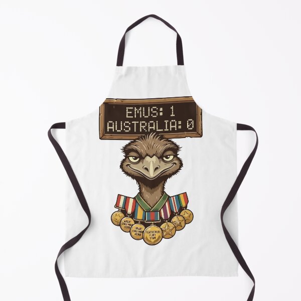 Item preview, Emus 1 Australia 0 Great Emu War History Meme designed and sold by Petzzz.