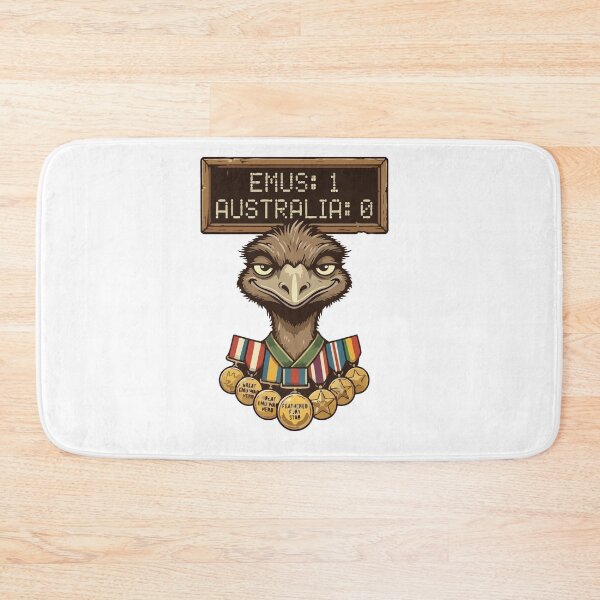 Item preview, Emus 1 Australia 0 Great Emu War History Meme designed and sold by Petzzz.