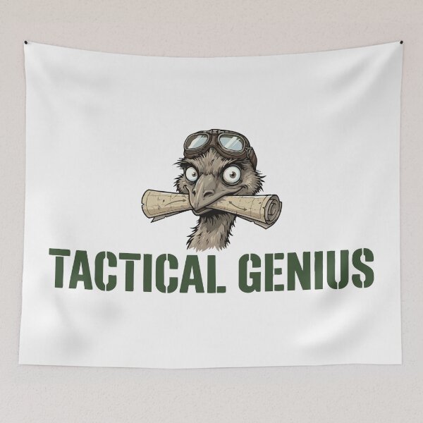 Item preview, Tactical Genius Great Emu War Funny History designed and sold by Petzzz.