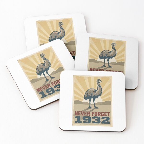 Item preview, Never Forget 1932 Emu War Propaganda Meme designed and sold by Petzzz.